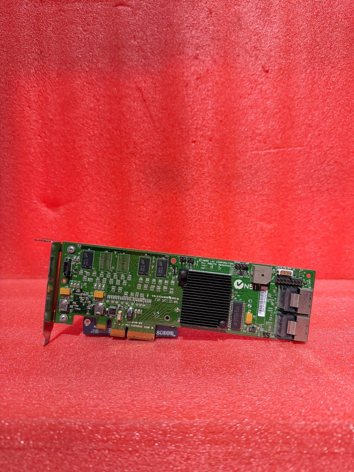 LSI L1-01116-05 500605B  PCIe RAID Controller Card