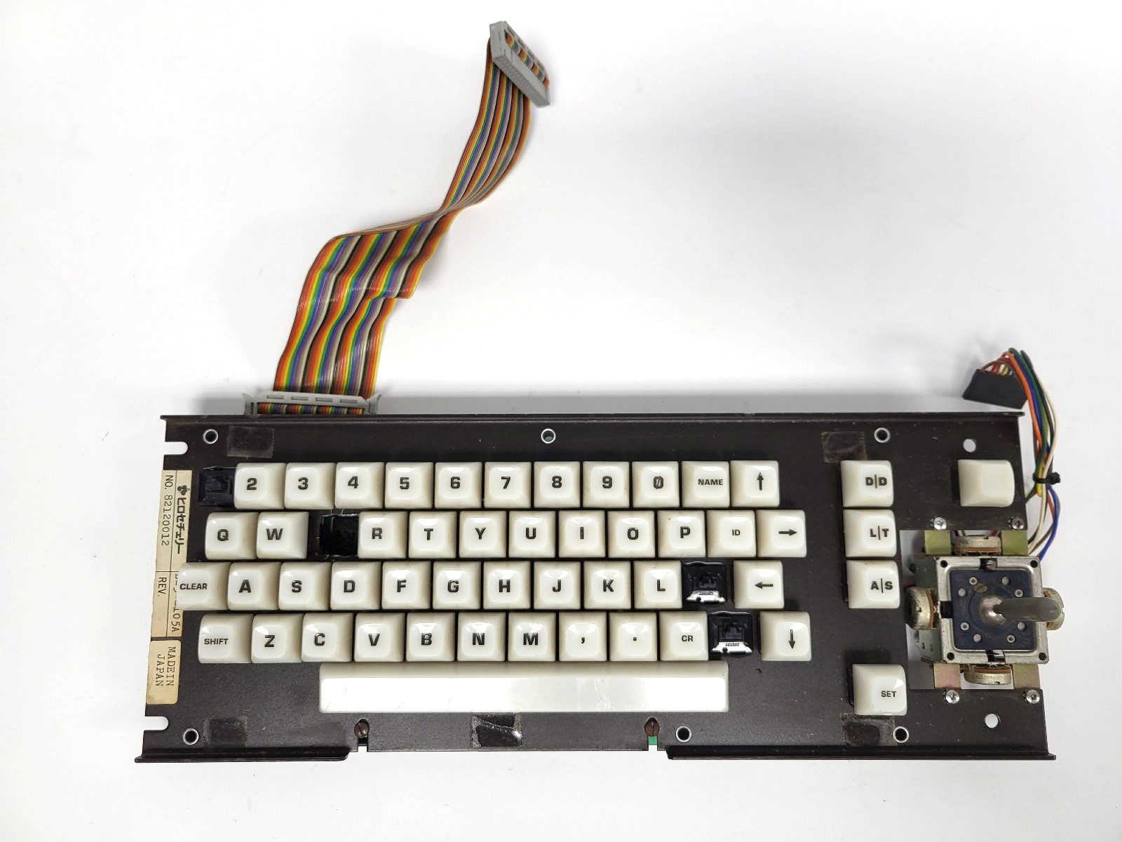 Vintage Industrial Keyboard B25-2105A, Cherry M5/M6 Style-B, T-Switches