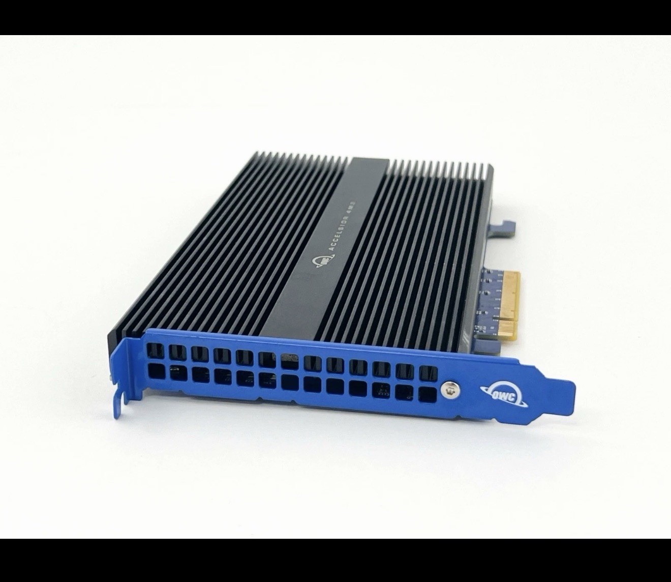 OWC Accelsior 4M2 PCIe M.2 NVMe Adapter Card EMPTY NO SSD