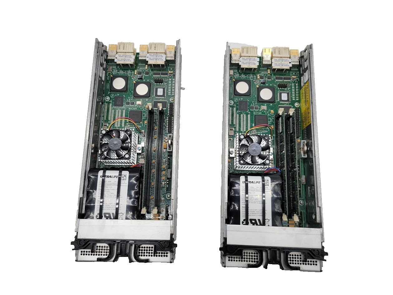 2X Dell EqualLogic 0935409-10 2GB RAM Control Module 7 w/ Battery