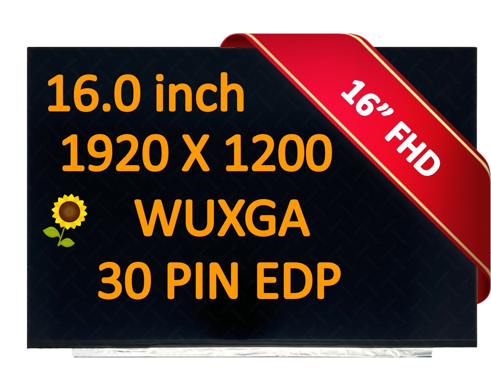 HP Pavilion 16-AF0087NR 16" WUXGA Non Touch Replacement LCD Laptop Screen Panel