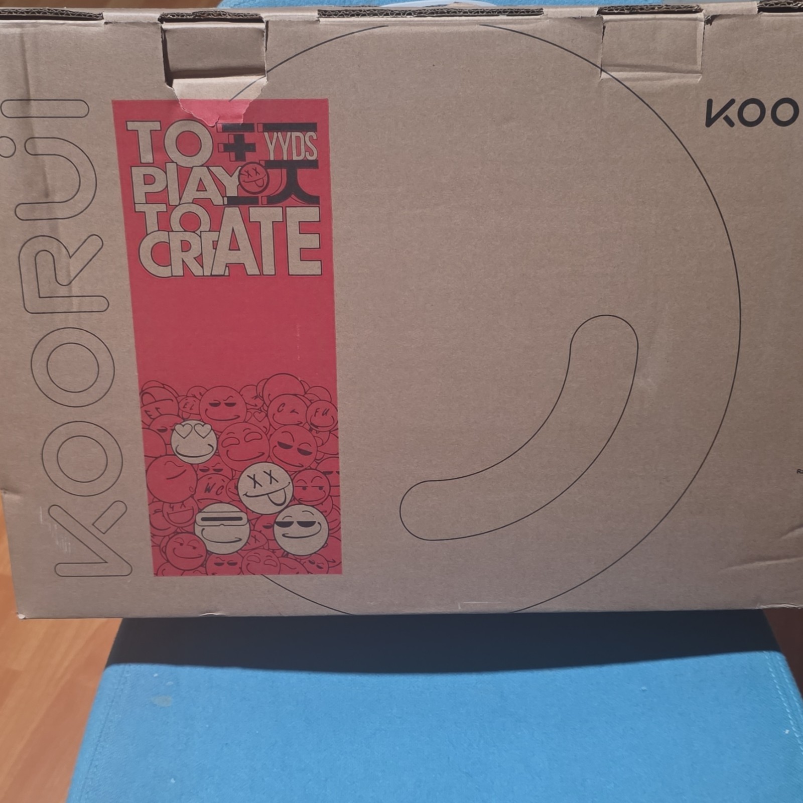 KOORUI 22N1 22in FHD 1920x1080 75Hz LCD Flat Monitor HDMI VGA