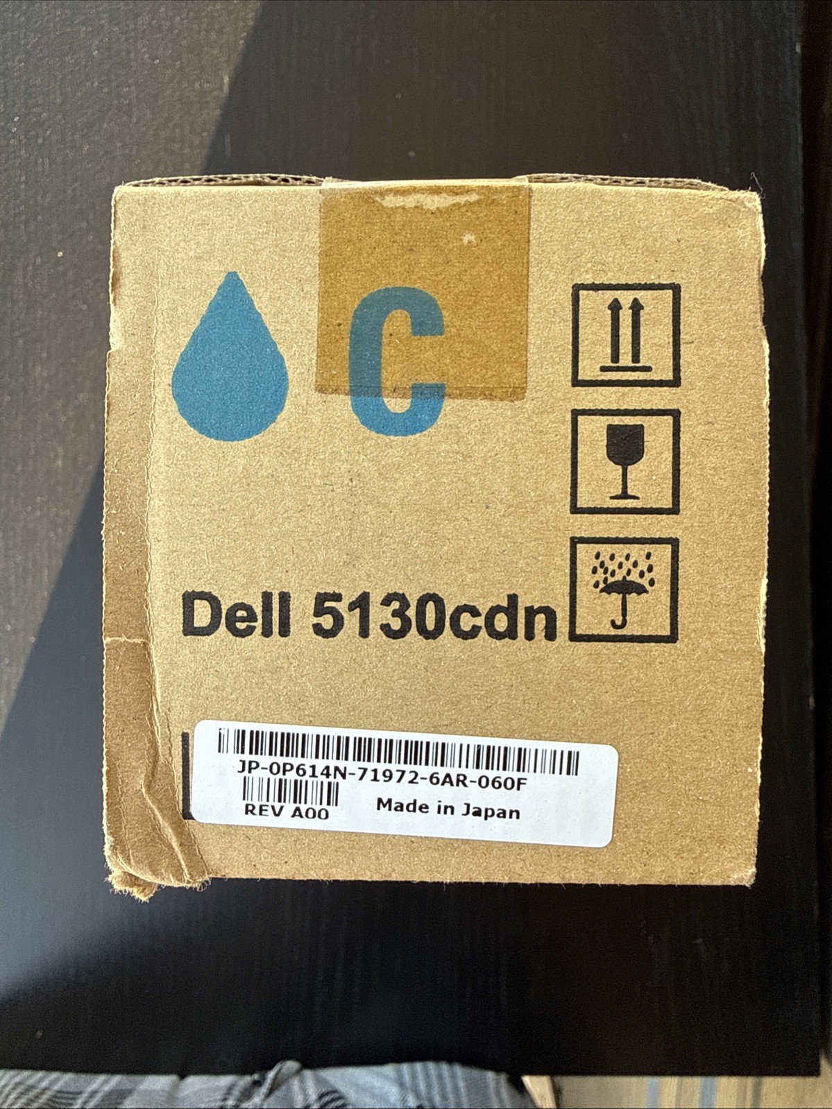 Genuine Dell P614N (G450R) Cyan High-Yield Toner Cartridge - NEW SEALED