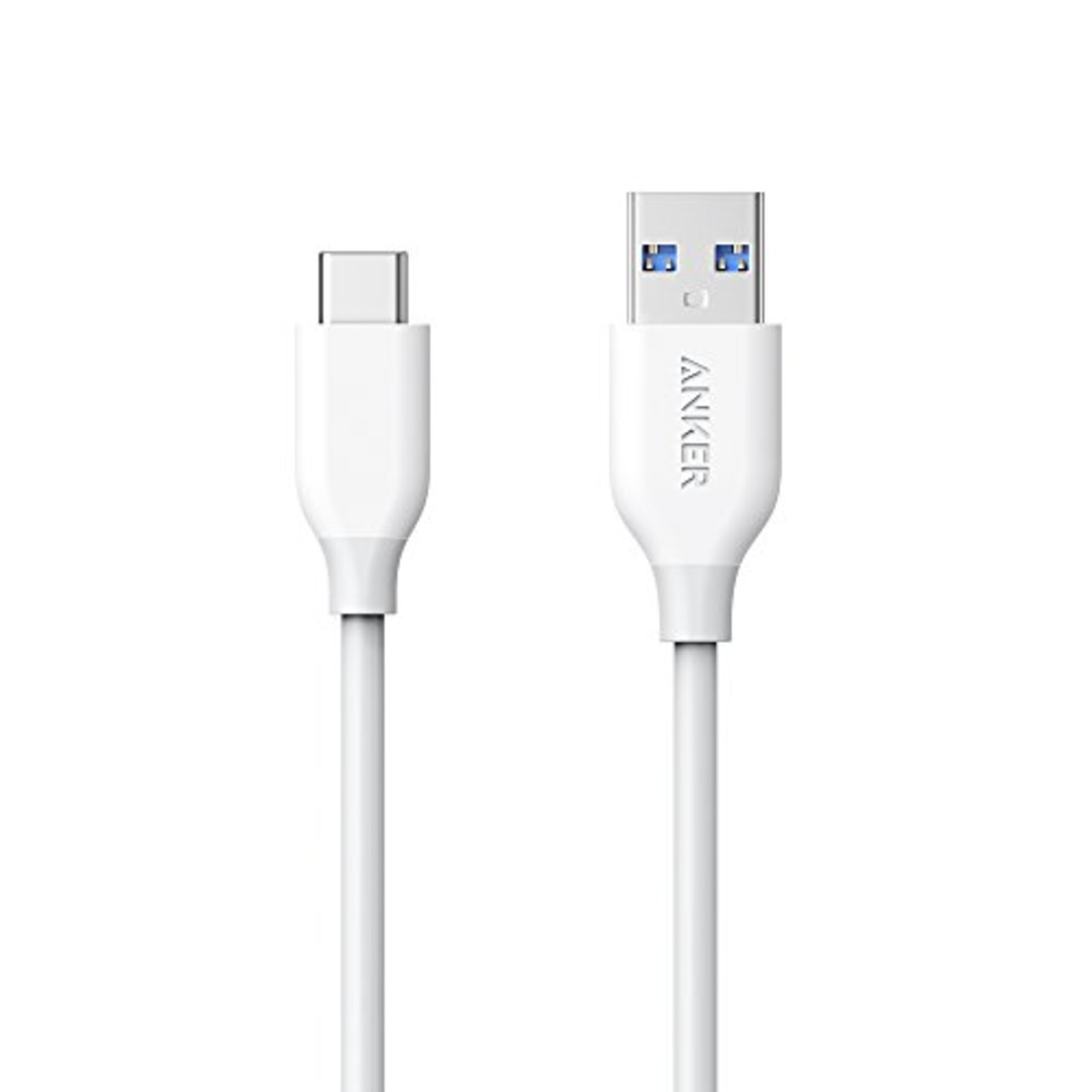 Anker PowerLine cable 0.9m white USB-C USB-A 3.0 Galaxy S8 MacBook Xperia F/S