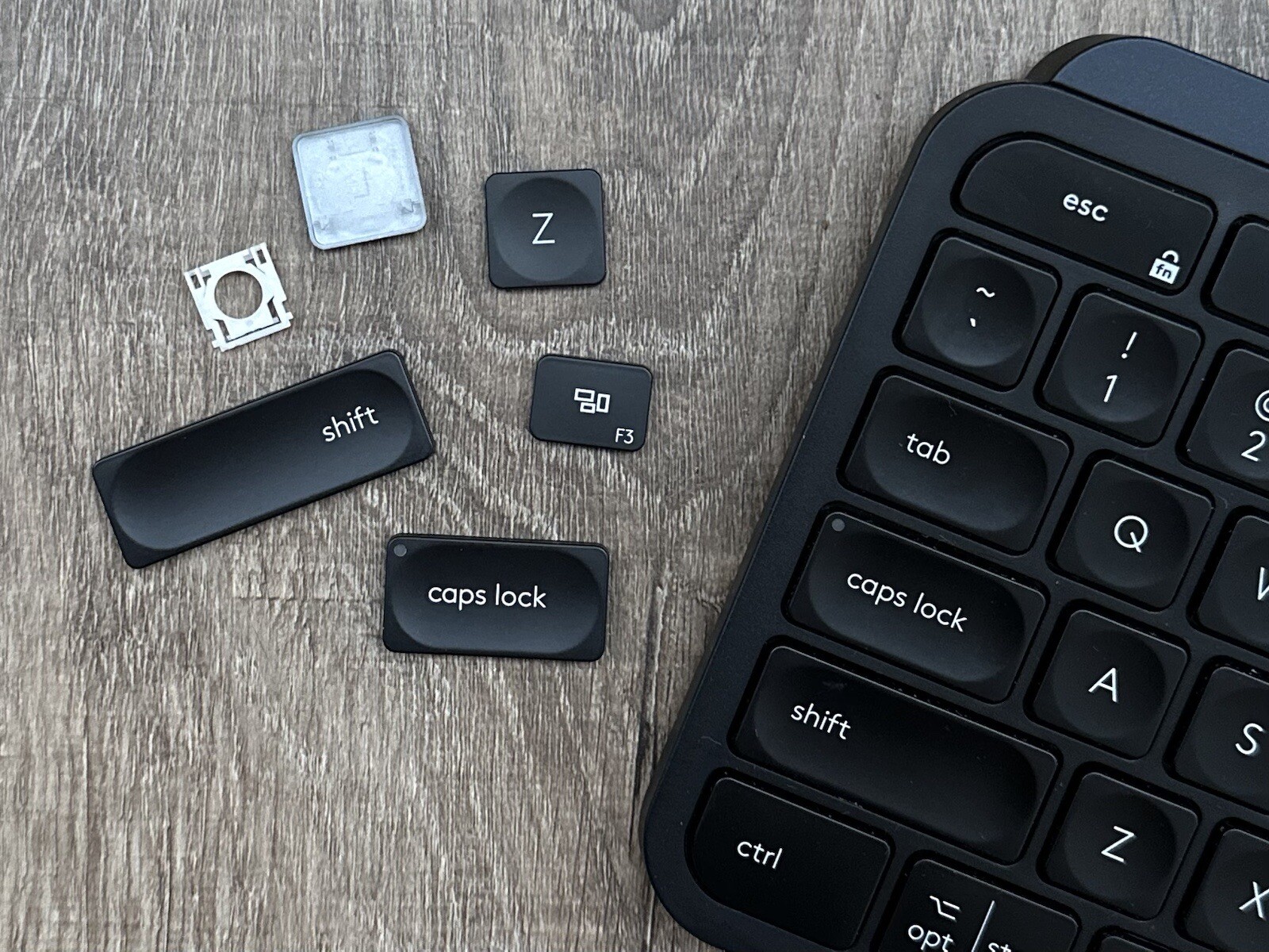 Logitech MX Keys - (1) Single OEM Replacement Key Cap and Hinge