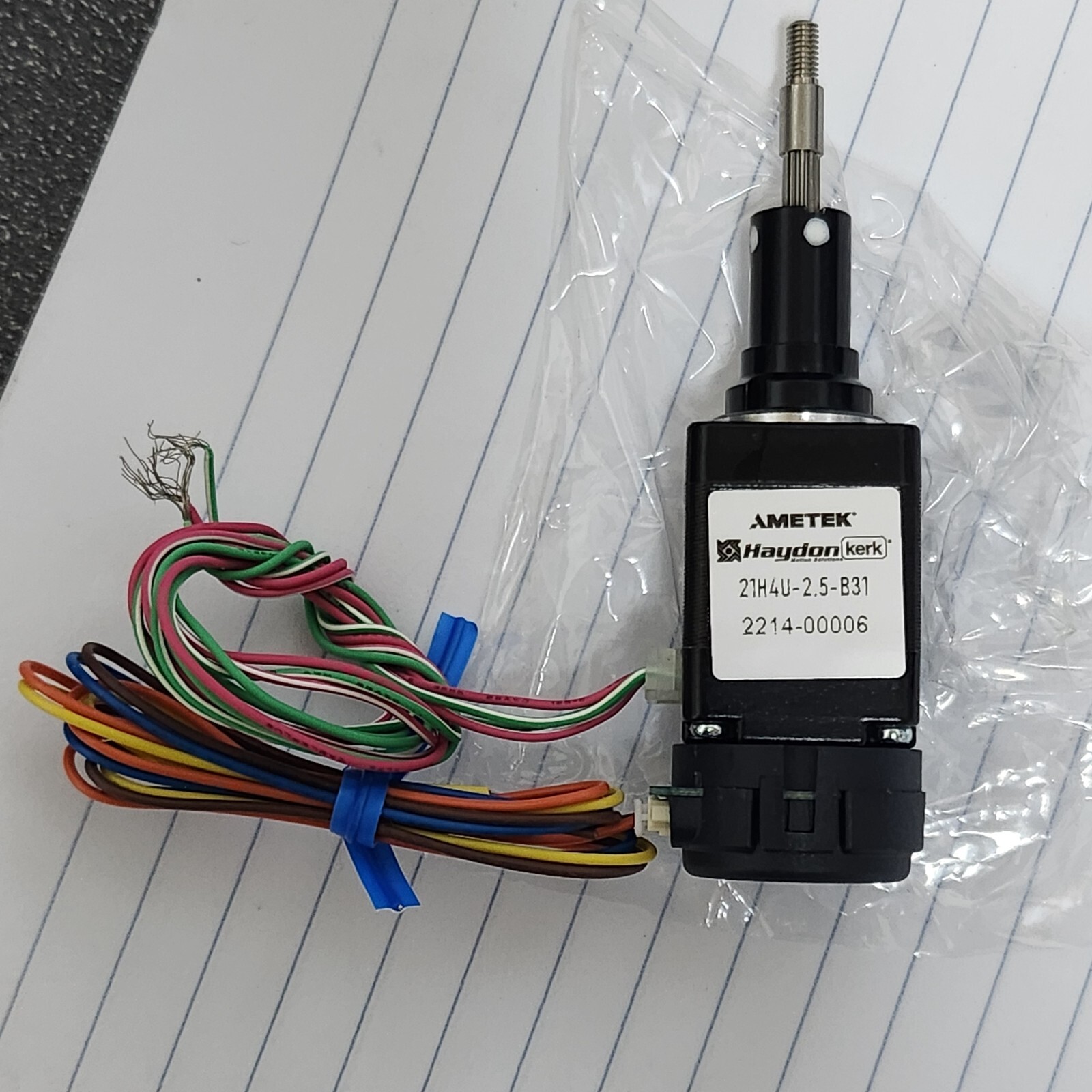 17x 21H4U-2.5-B31 HAYDON KERK AMETEK Linear Actuators - NEW