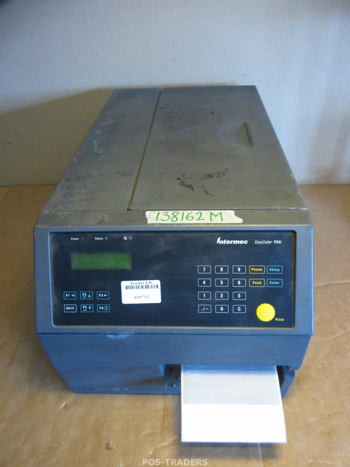 Intermec EasyCoder PX4i Thermal Barcode Label Printer LAN Serial USB - TESTED OK