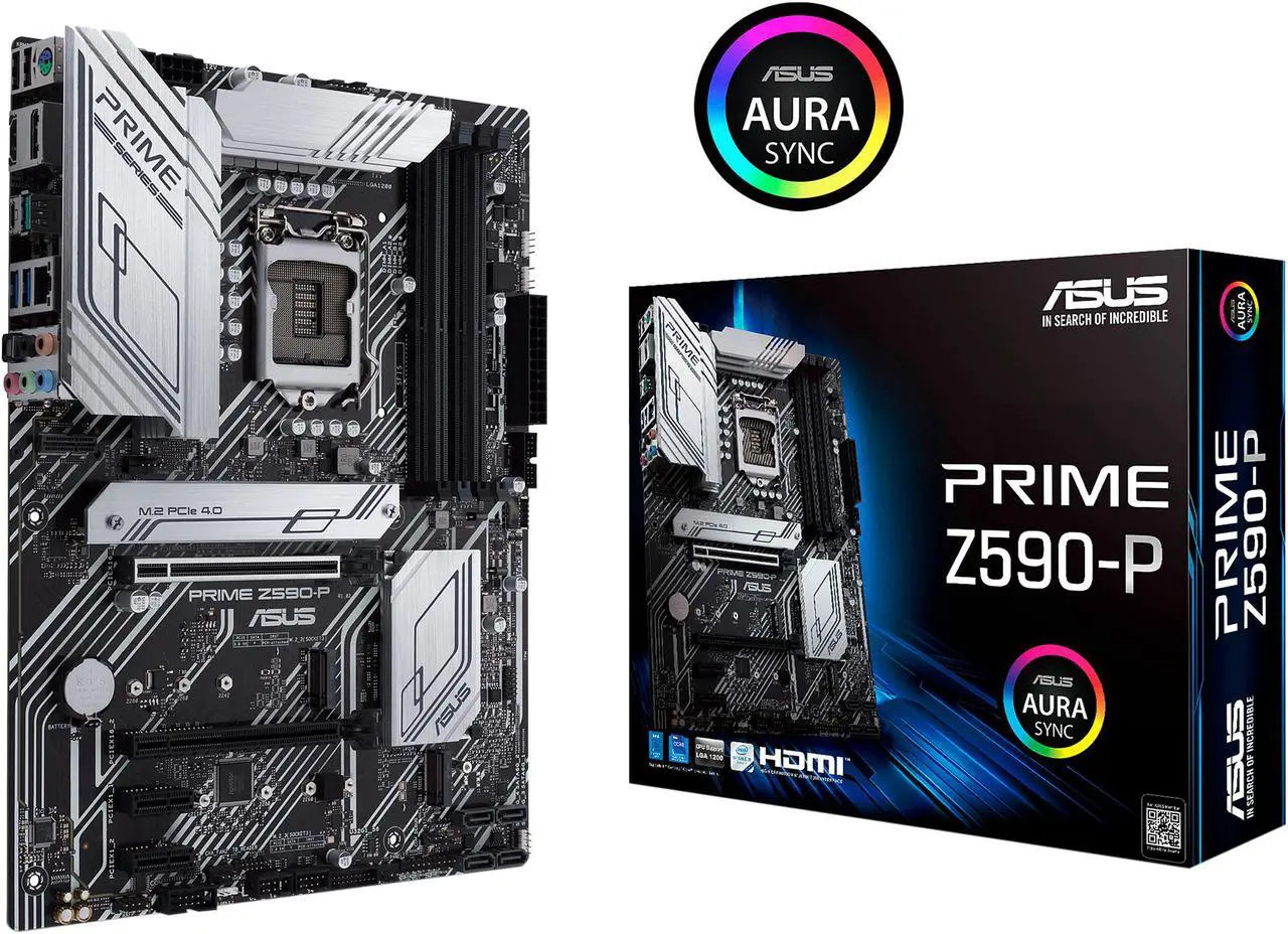 ASUS PRIME Z590-P LGA 1200 Intel Z590 ATX Intel Motherboard