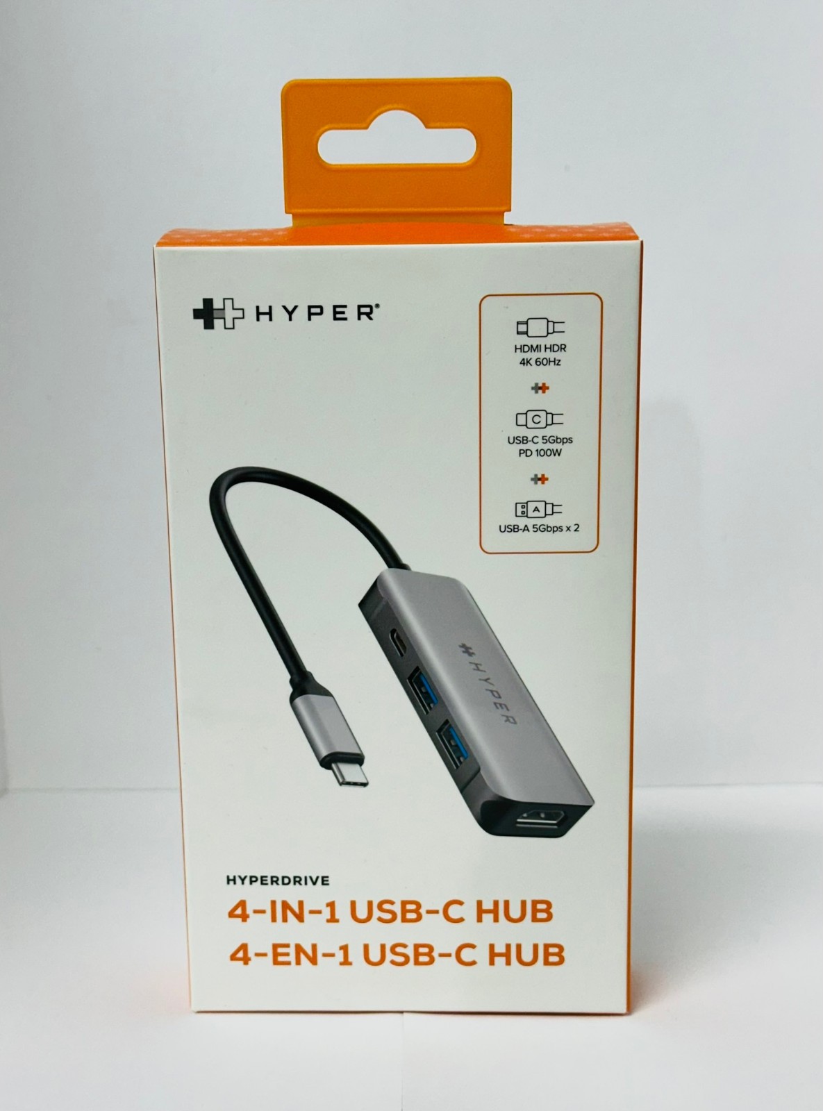 HyperDrive 4-in-1 USB-C Hub HDMI 4K NEW