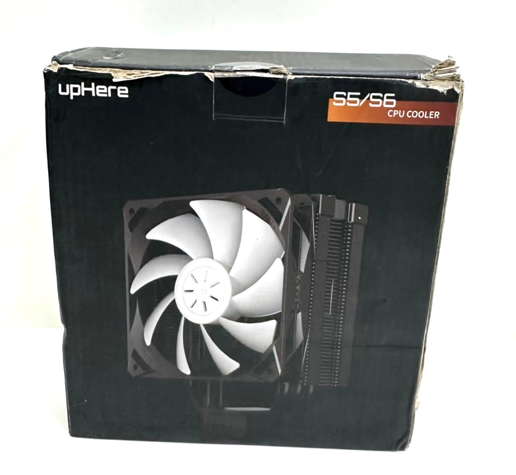 upHere Low Profile CPU Cooler Φ6mm*6 Low Profile Cooler 120mm Fan Low Profile CP