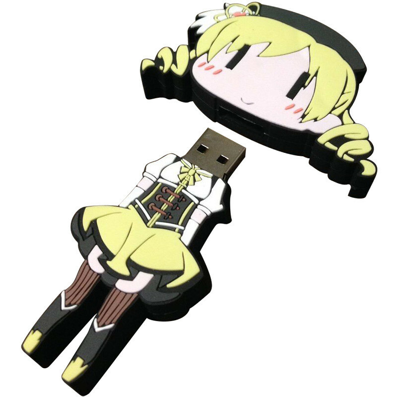 Puella Magi Madoka Magica Tomoe Mami Large Capacity USB Flash Drives 32/64G
