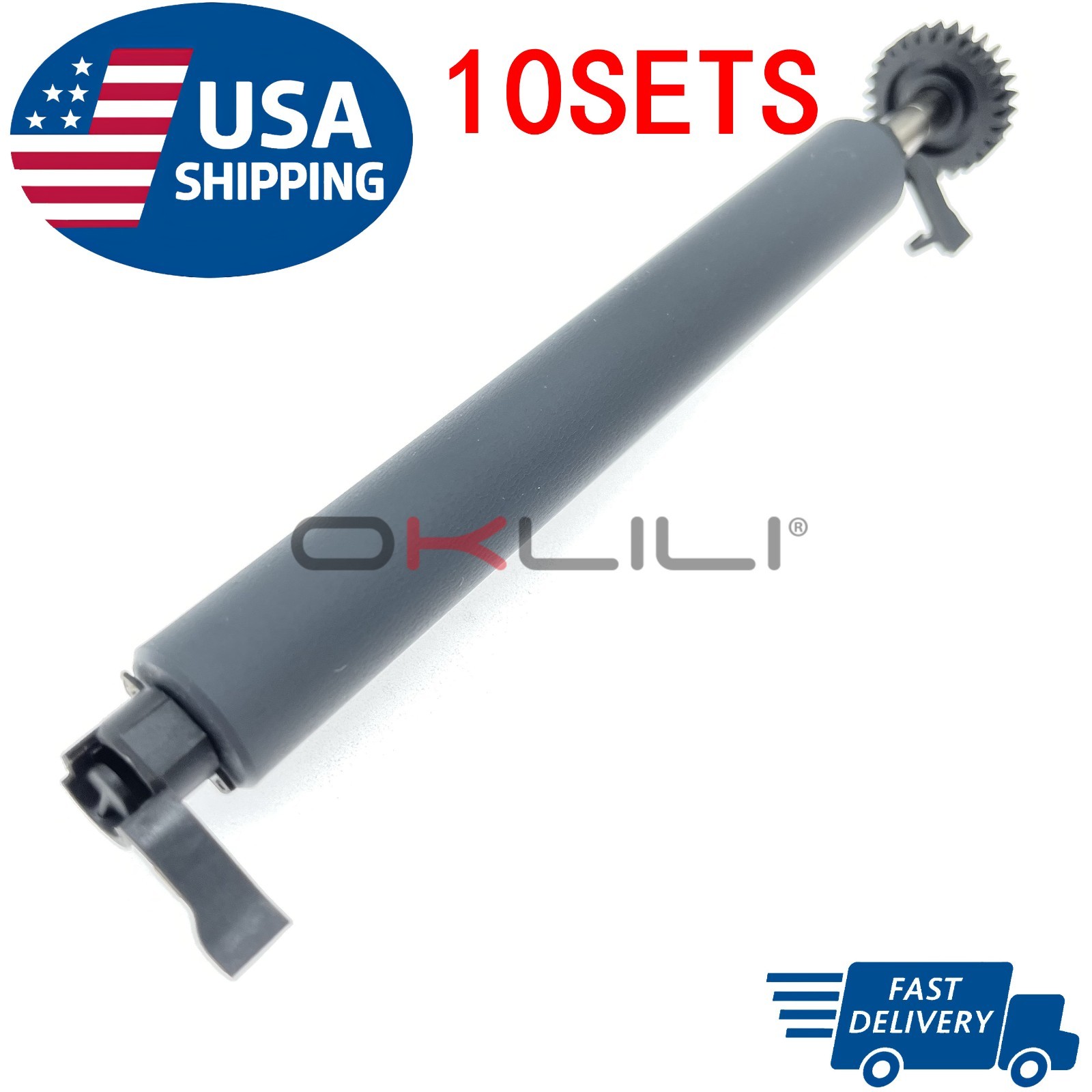 10X Feed Transfer Platen Roller Kit for Zebra ZD220T ZD230T ZD888T P1080383-703
