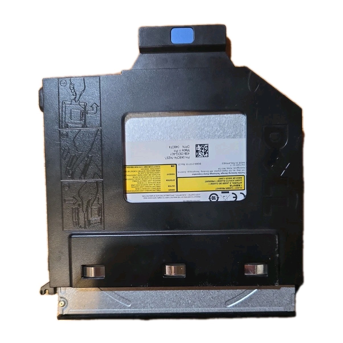 Dell 048CF4 TSST SN-208FB Slim SATA DVD RW Optical Drive Laptop Untested