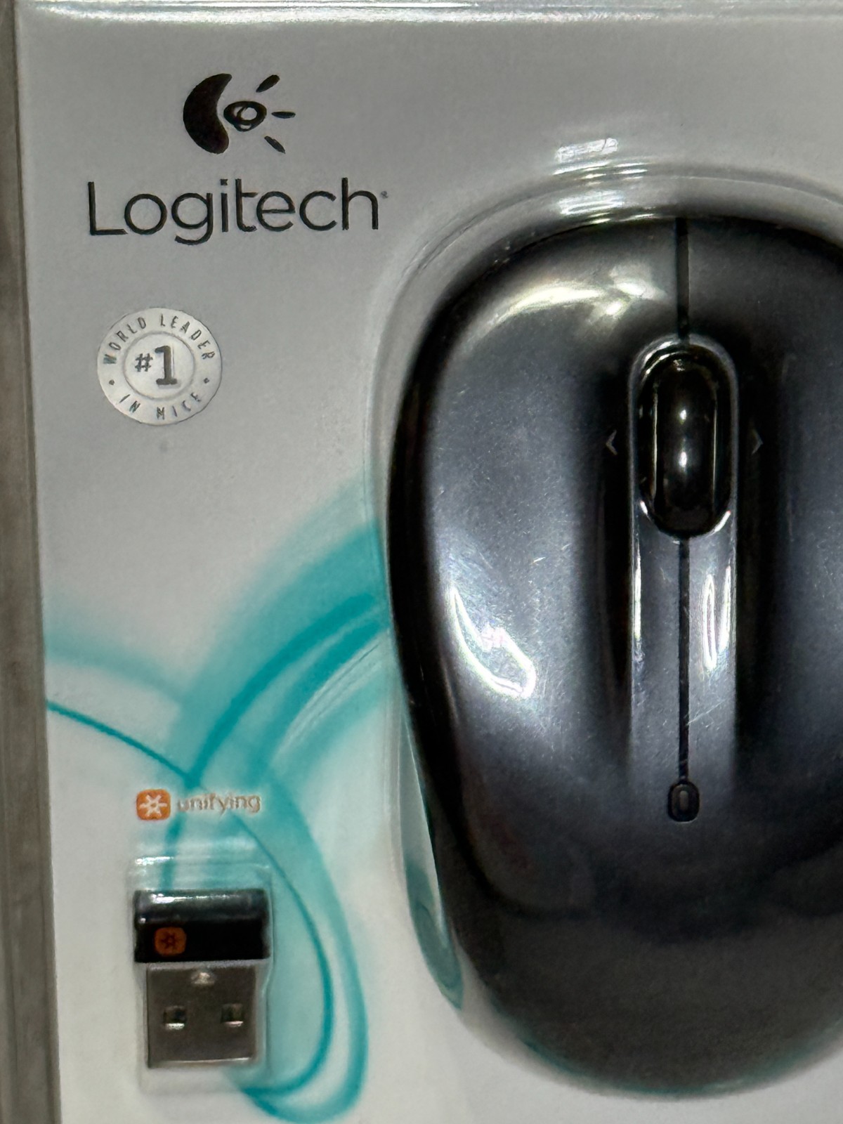 Logitech M325 Wireless Optical Compact Mouse w/ Unifying Receiver - NEW 