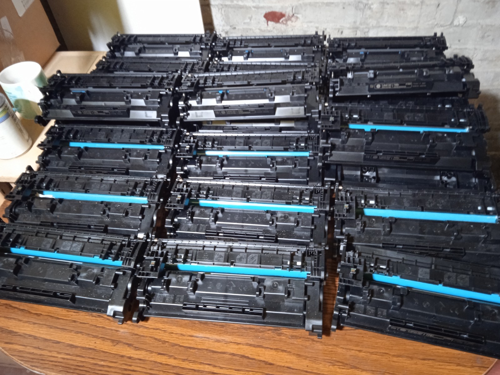 HP 148A Empty Toner Cartridges (W1480A) – BATCH OF 24 - Virgin OEM with Chips