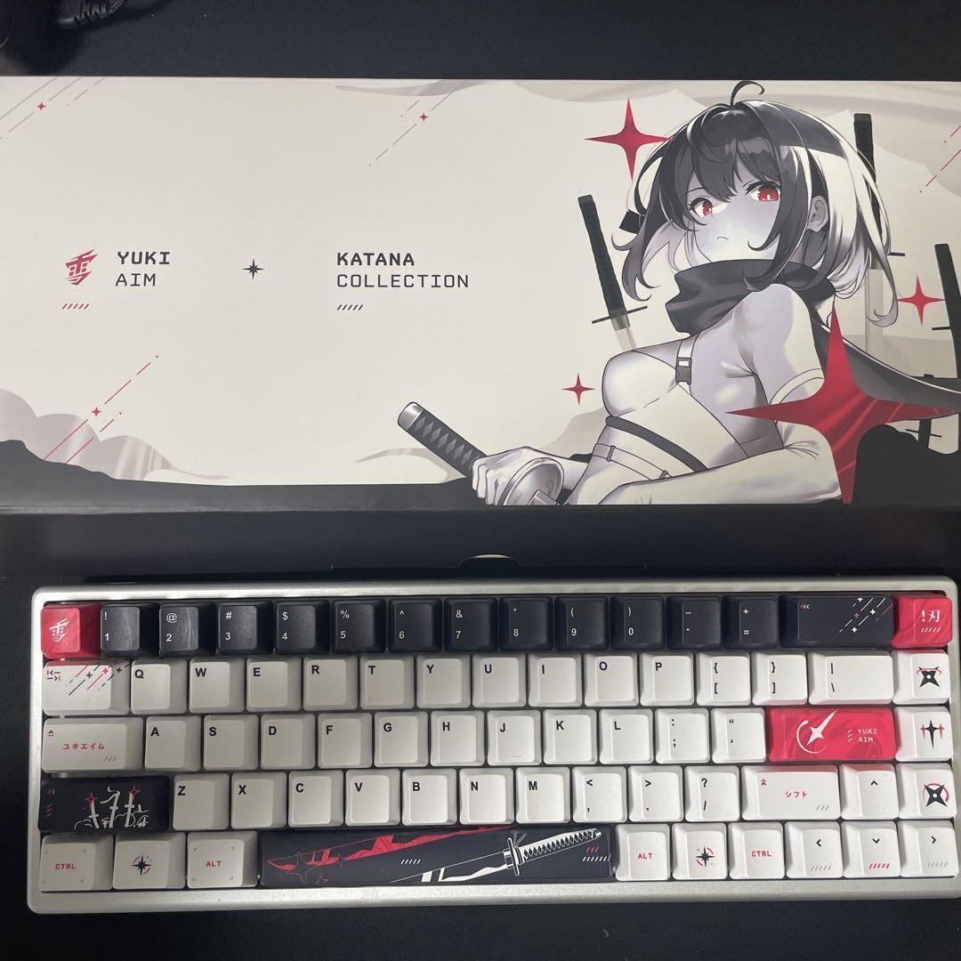 Yuki Aim Polar 65 Katana Edition Gaming Keyboard Arbiter Studio Japan
