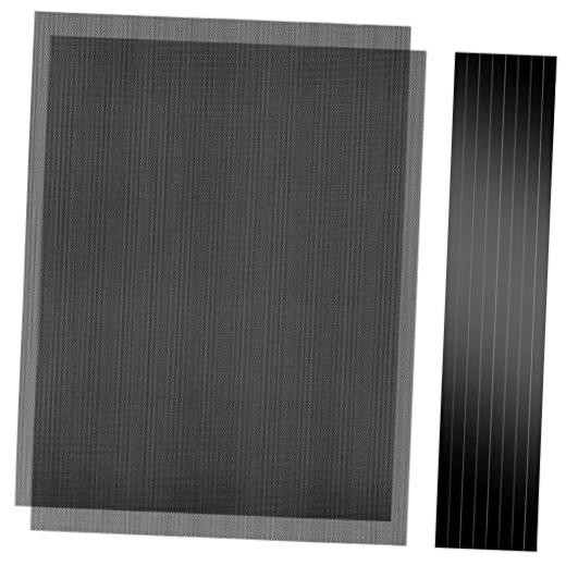 Cut-to-Fit Magnetic PC Dust Filter Mesh, 400x300mm PVC DIY Cover, 2 Pack |