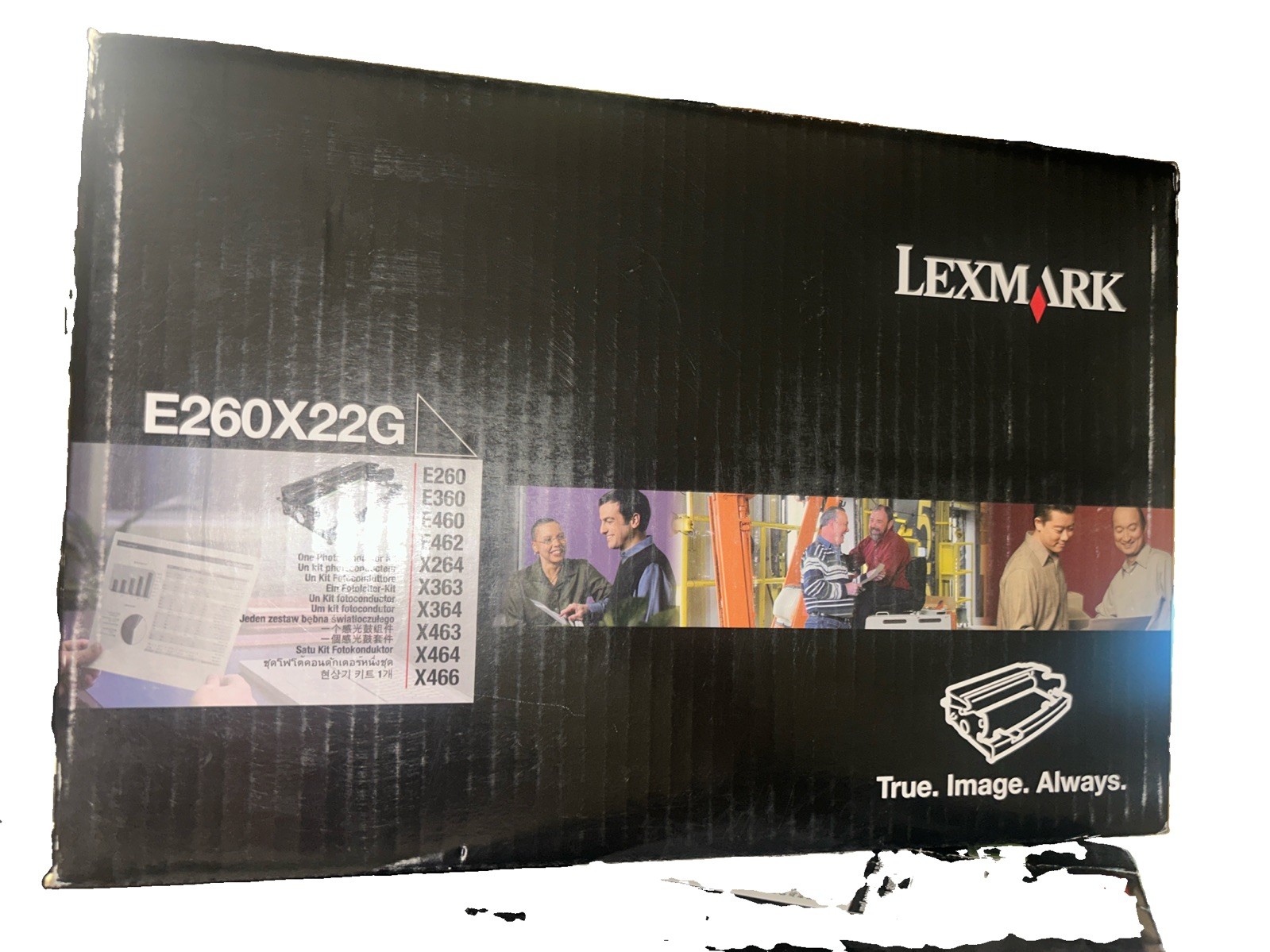 Lexmark E260X22G Black Laser Toner Cartridge for E260 E360 E460 E462 X264