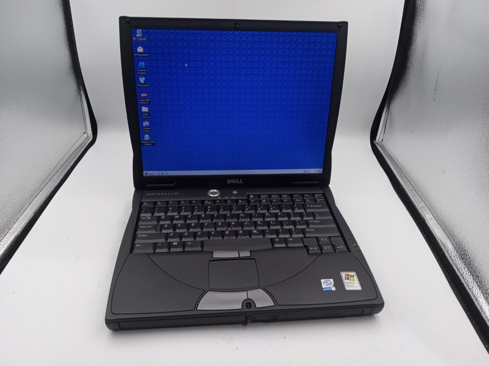 Vintage Dell Inspiron 4100 14" PIII 866MHz 256MB 12GB Windows 98 - READ -RR