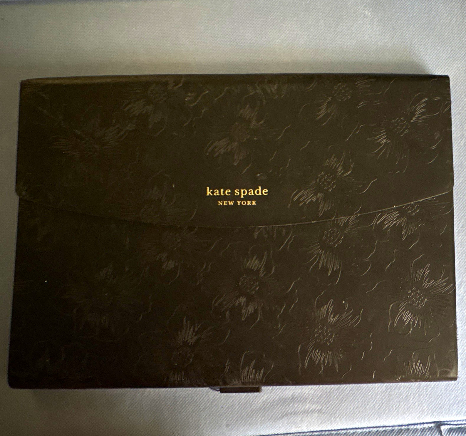kate spade new york Kate Spade iPad Black Floral Folding Folio Case Cover 10.5