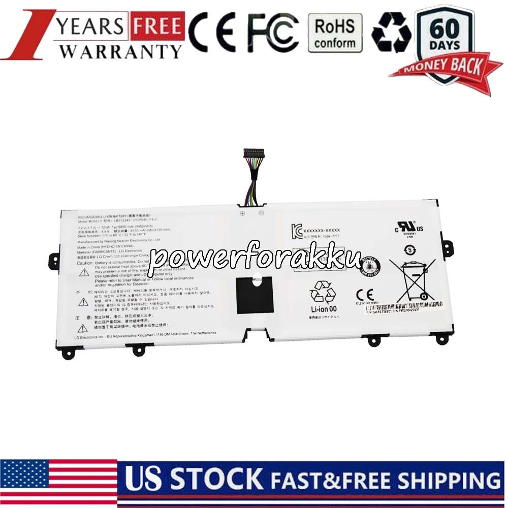 ✅Battery For LG Gram 2018 13Z980 14Z980 15Z980 15Z990 13Z980-A Series LBS1224E