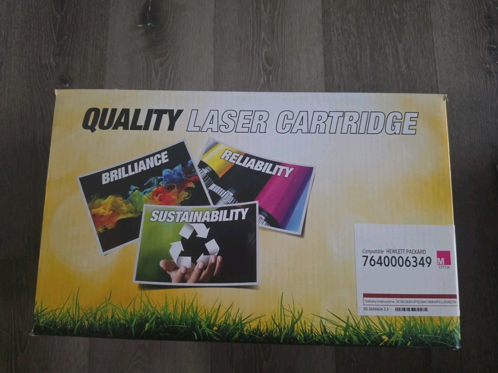 Magenta C9733A 645A Laser Toner Cartridge For HP Color LaserJet 5500 series