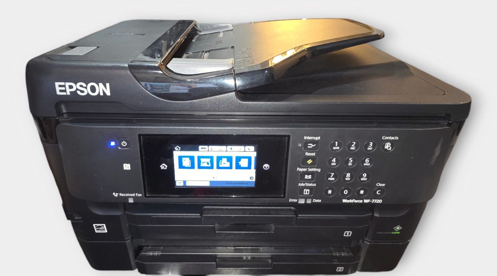 Epson WorkForce WF-7720 Wireless Wide Format All-in-One Printer + Extra Ink