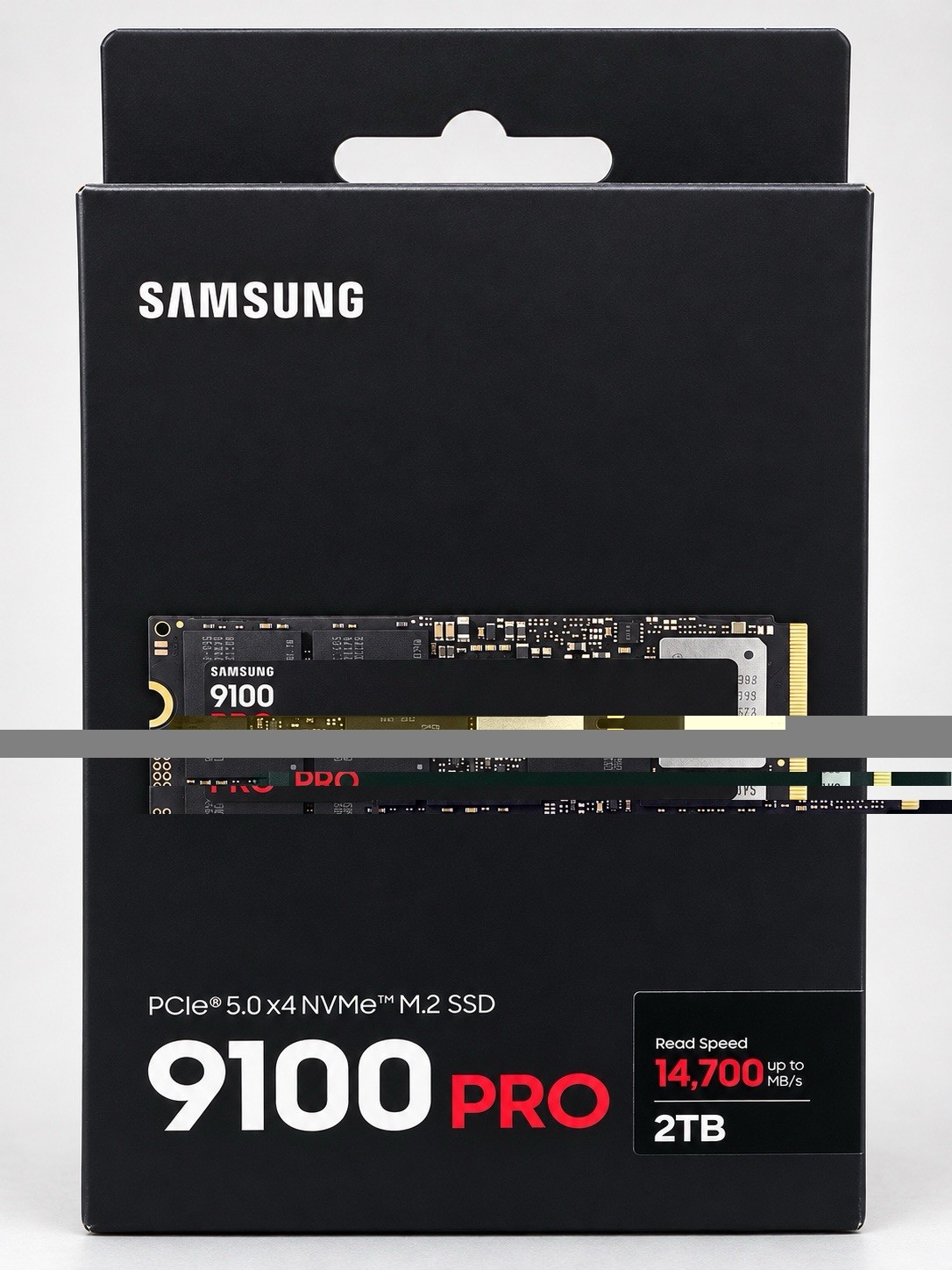 Samsung 9100 PRO 2TB PCIe 5.0 x4 NVMe M.2 Internal SSD Black