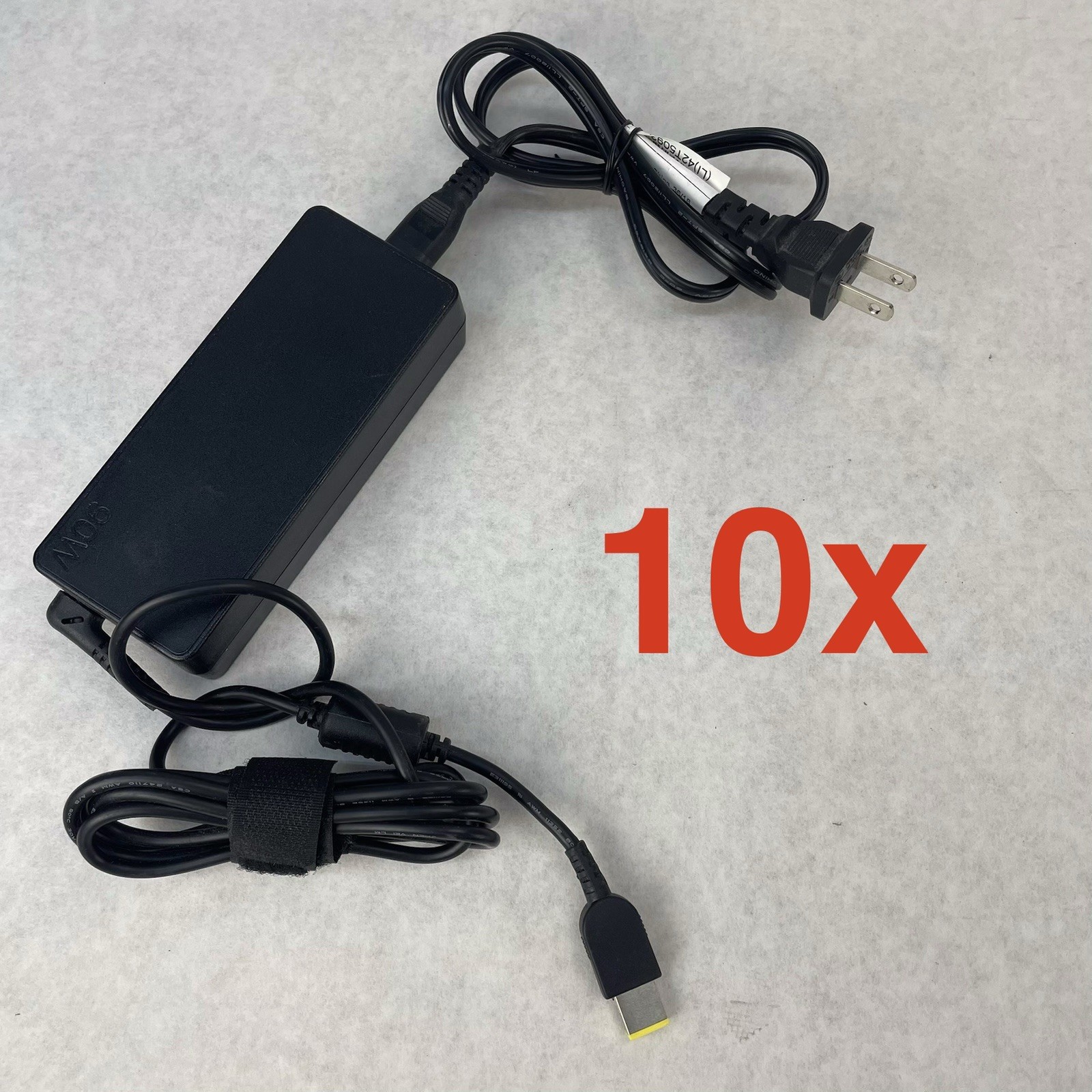 Lenovo ADLX90NLC2A 20V 4.5A 90W Charger Square Tip Lot of 10