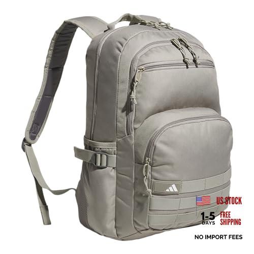 adidas Impulse Backpack for Laptop, School One Size Putty Beige/Black/Interval