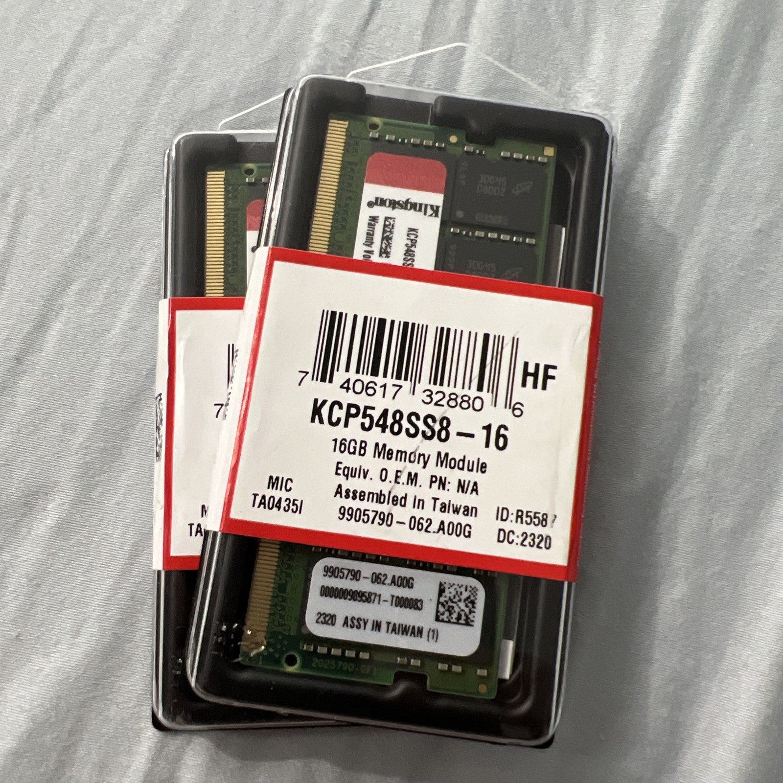 New sealed Kingston 16GB KCP548SS8-16  LAPTOP DDR5