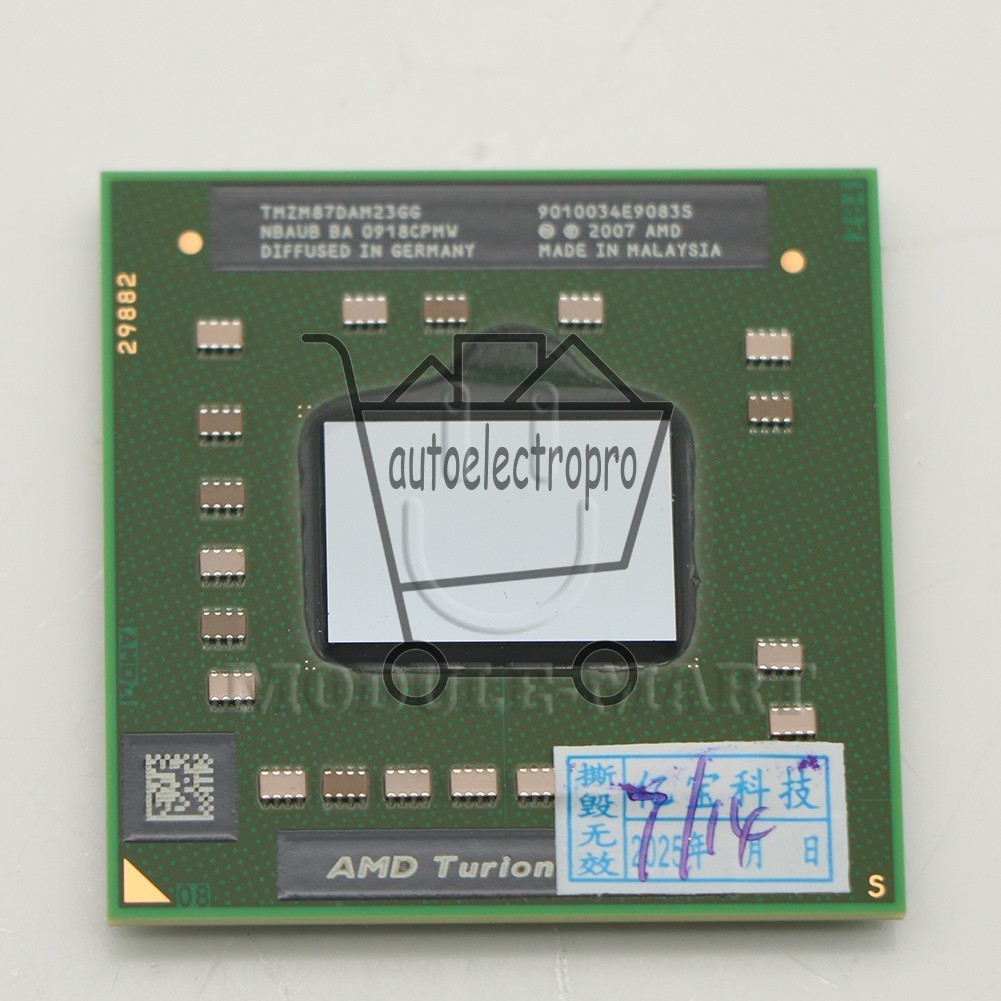 1PC AMD Turion X2 Ultra ZM-87 Processor 2.4 GHz TMZM87DAM23GG Socket S1 CPU 35W