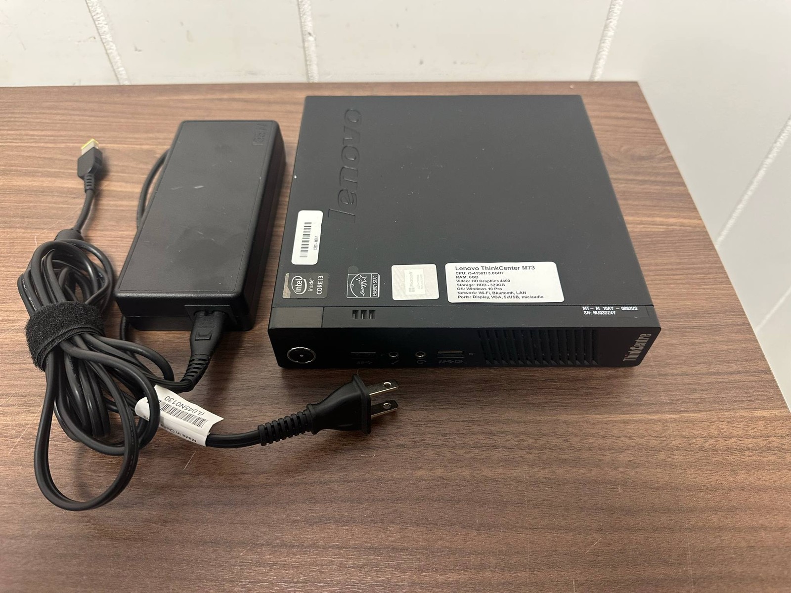 Lenovo ThinkCenter M73 i3-4150T 3.0GHz 6GB RAM HD Graphics 4400 320GB HDD