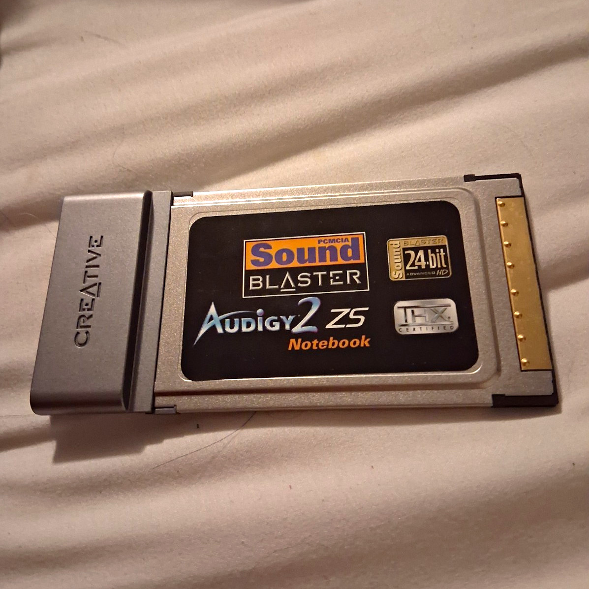 UNTESTED Creative Sound Blaster Audigy 2 ZS Notebook PCMCIA 24-bit Card SB0530