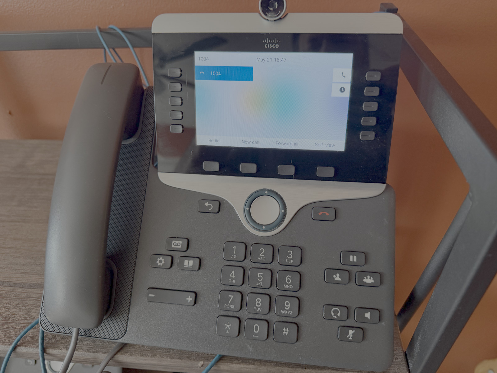 Lot of 5 Cisco CP-8845-K9 5 Line IP Video Phone - Enterprise Firmware. Tested