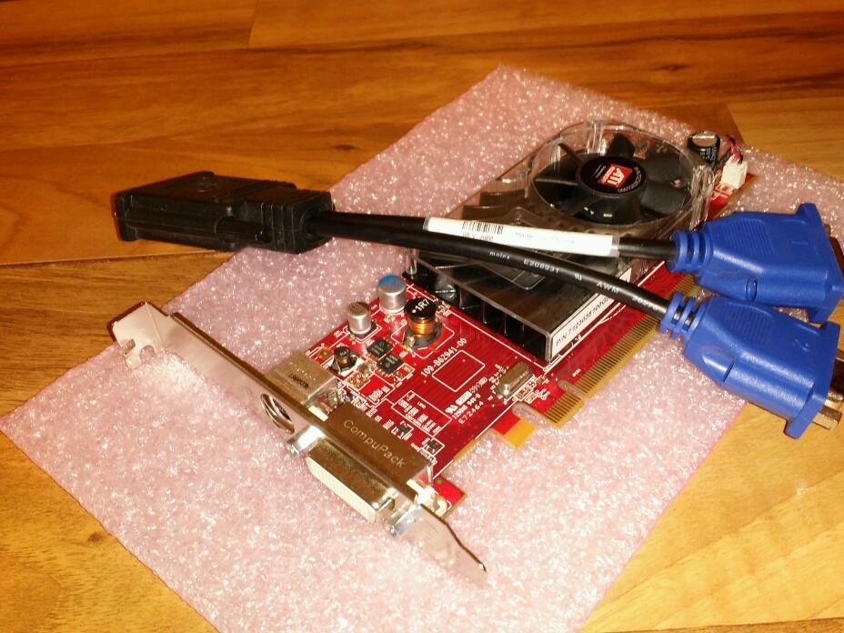 Dell Dimension 4700 5100 5150 9100 9150 9200 Tower Dual VGA Monitor Video Card