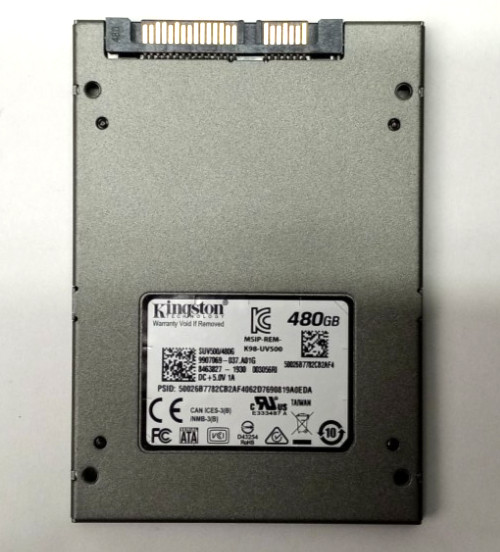 Kingston UV500 480GB Internal SSD 2.5" SATA III SUV500/480G TH326