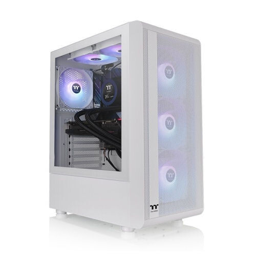Thermaltake S200 TG ARGB Mid Tower Snow White, CA-1X2-00M6WN-00