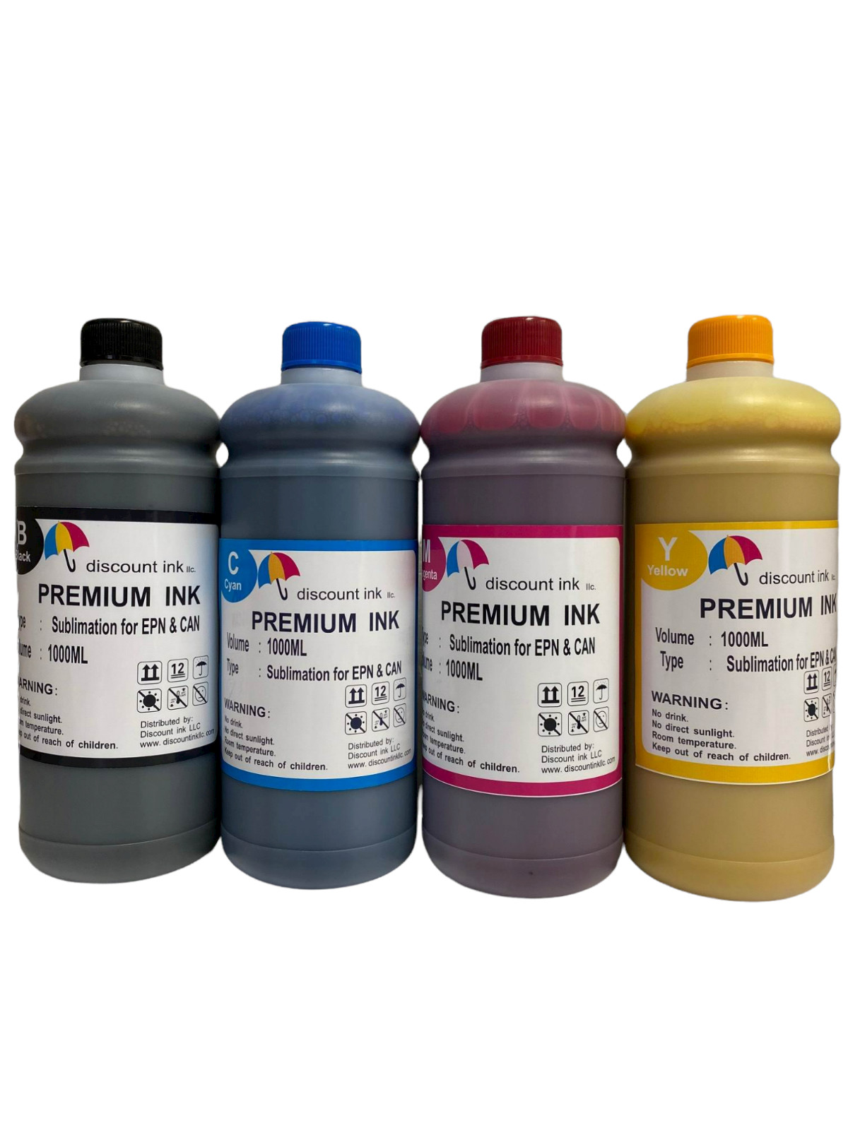 4x1 liter 4000ml Sublimation Ink for Epson DX4 DX5 DX6 head L210 ET-2550 Printer
