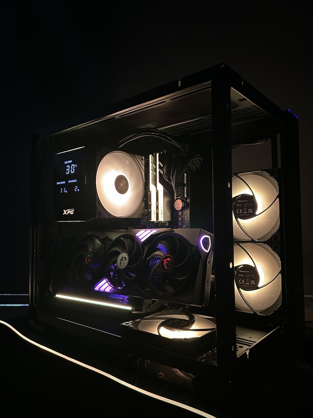 New RTX 5060 Ti + Aorus B550 | Lian Li O11 Mini | Ryzen 5 5600X | 32GB | 1TB NVM