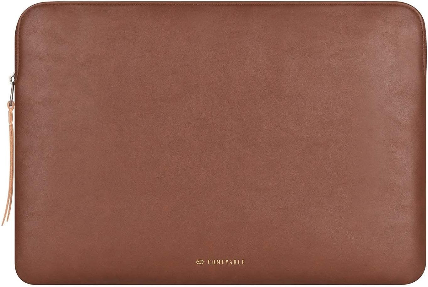 Sleeve for 15" MacBook Air and 14" MacBook Pro, Slim Protective PU Leather Bag