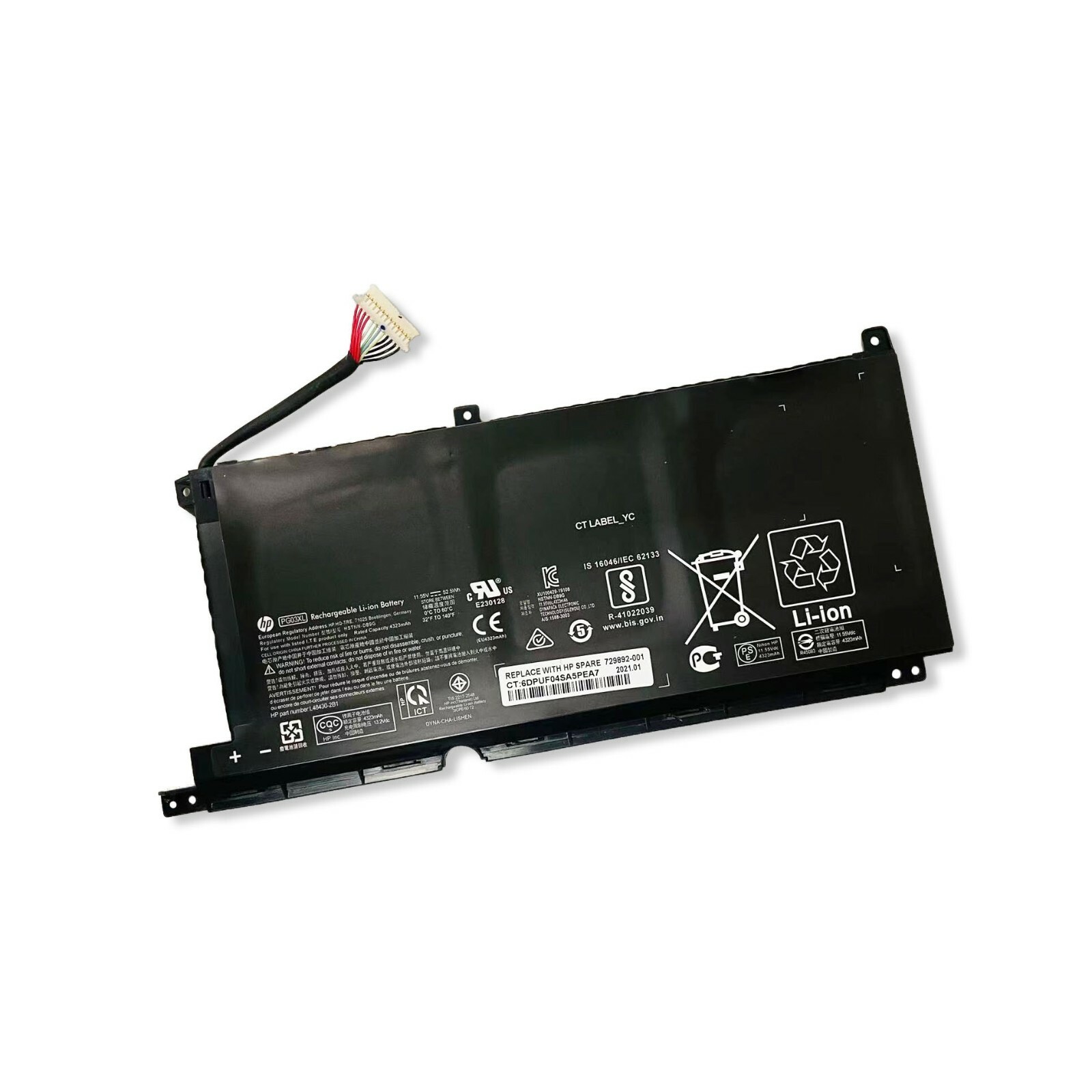 New Genuine PG03XL Battery for HP Pavilion Gaming 15-DK L48430-AC1 L48495-005