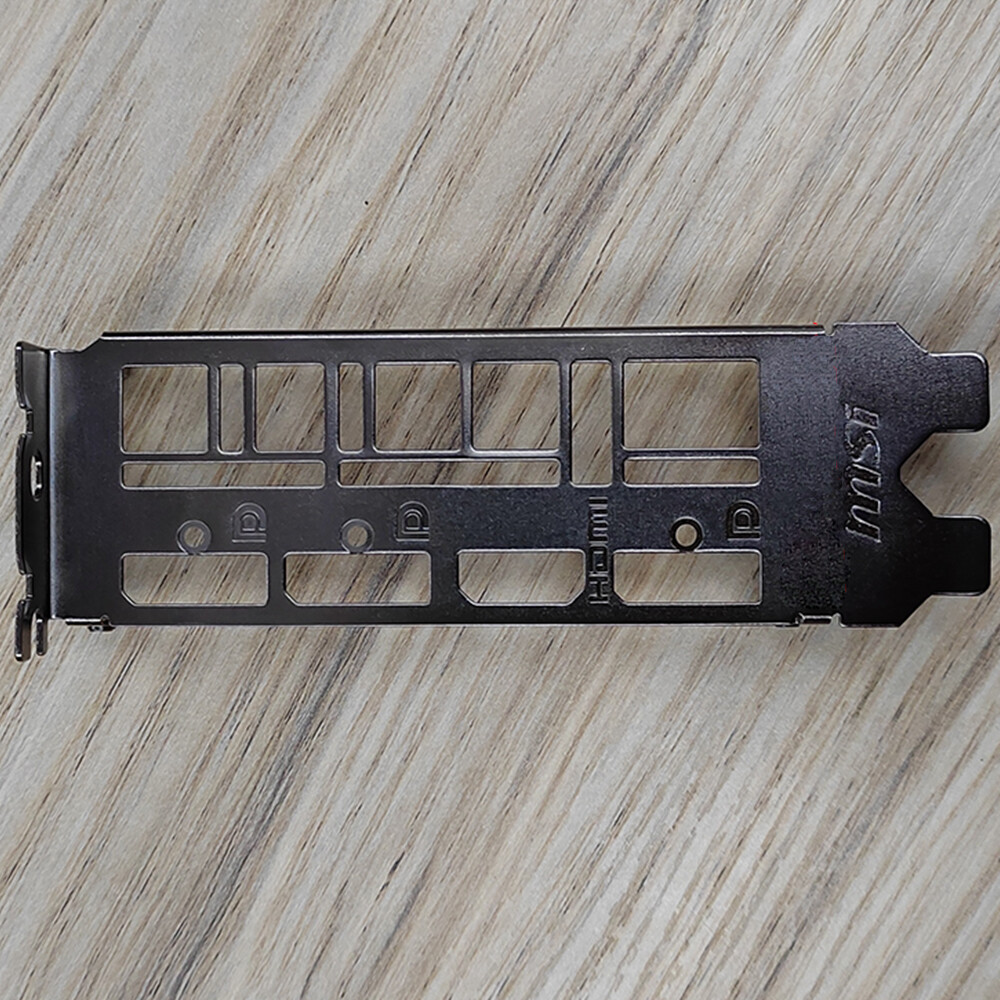 1Pcs Original For MSI RX5600XT 5700XT 6700XT I/O Shield BackPlate Blende Bracket