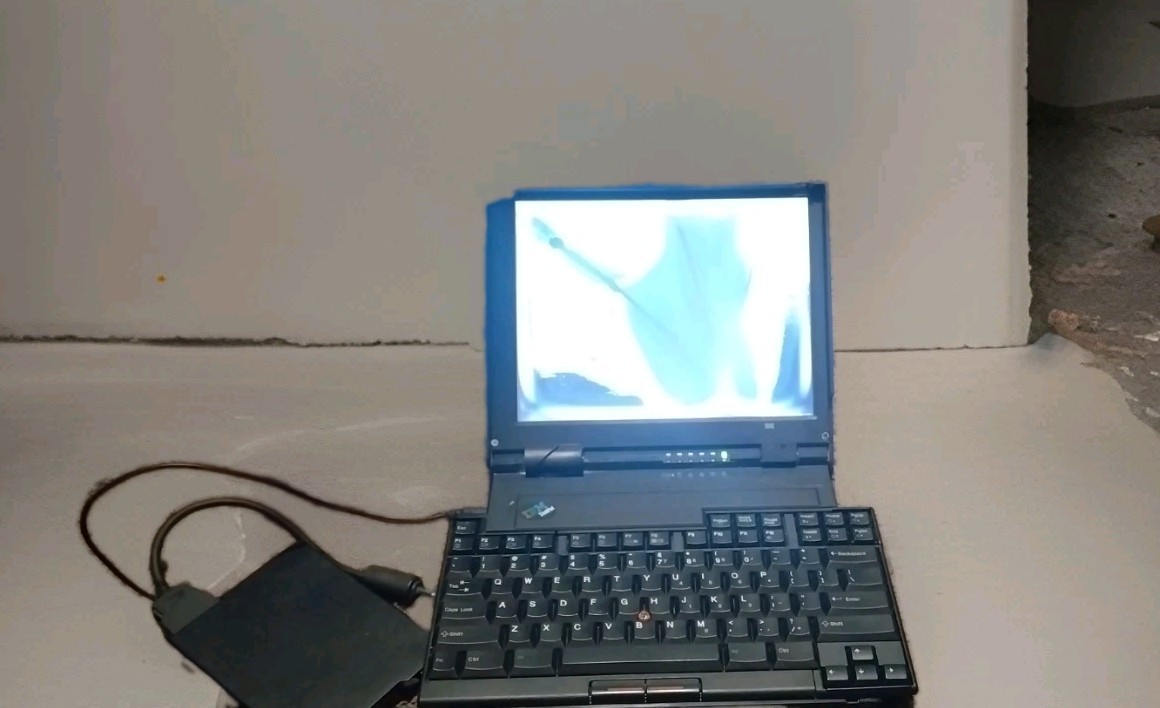 Vintage IBM ThinkPad 701C “Butterfly” Laptop – Collector’s Item