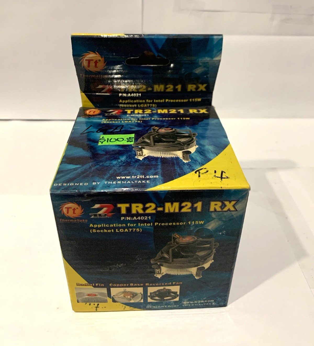 Thermaltake TR2-M21 CPU Fan Heatsink Intel LGA775/Socket T 92mm A4021