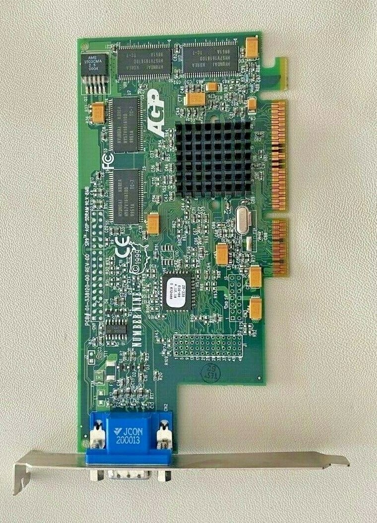 OEM IBM Number Nine 8MB AGP VGA Card 09N5898 FRU09N5898