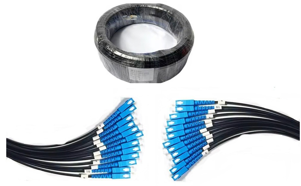 100M 12 Cores SC-SC Armored Fiber Optic Cable,Single-mode,Outdoor Fiber cable-34