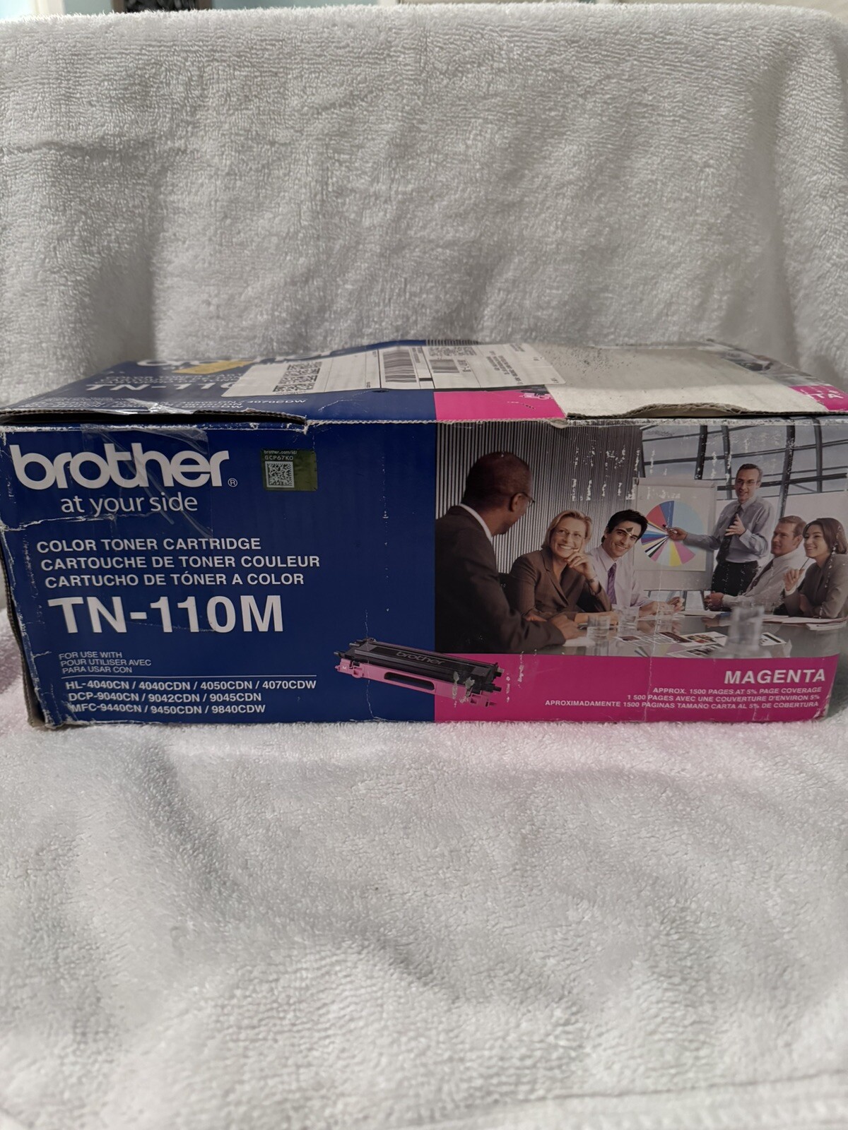 Genuine Brother TN-110M Magenta Toner Print Cartridge -NEW
