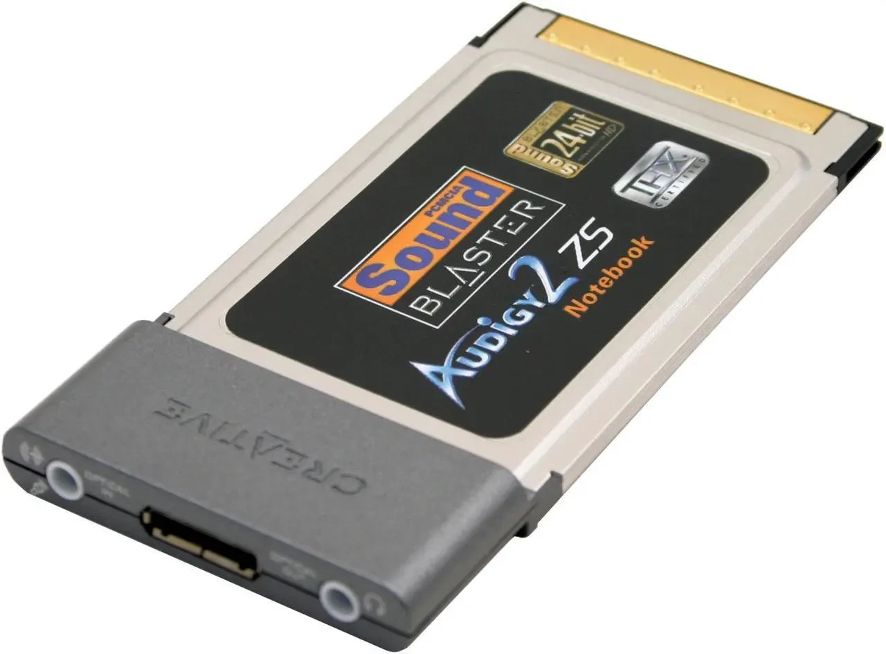 Creative Sound Blaster Audigy 2 ZS Sound Card SB0530 Notebook-Open Box