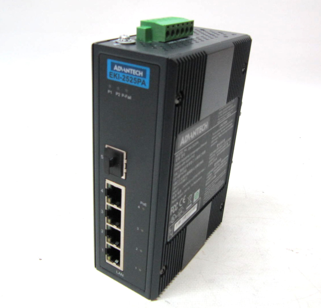 Advantech 5 Port 10/100 Mbps Unmanaged Ethernet Switch EKI-2525PA